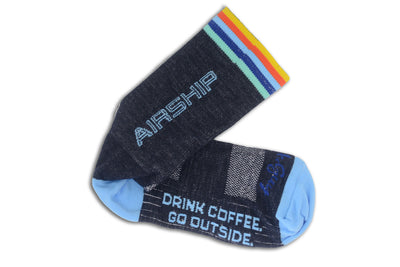Airship Light Blue Socks