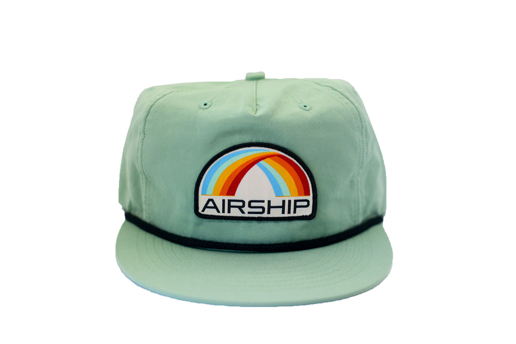 Blue Rainbow Airship Hat